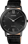 Citizen Eco-Drive Ultra-Thin Men's Watch - AR1135-10E - Bharat Time Style