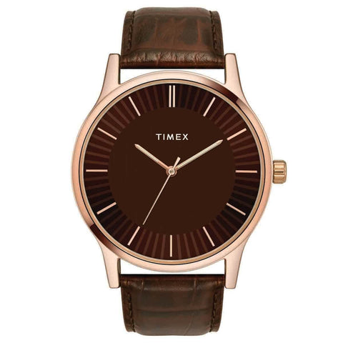 TIMEX Analog Brown Dial Unisex-Adult Watch-TW0TG8300