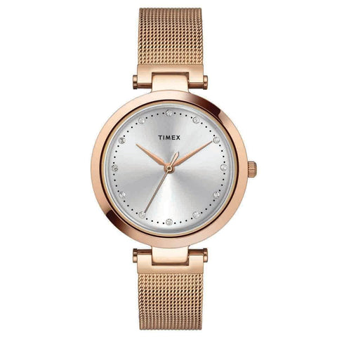 TIMEX Analog Silver Dial Unisex-Adult Watch-TWEL11823