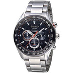 Seiko Analog Black Dial Men's Watch - SSC579P1 - Bharat Time Style