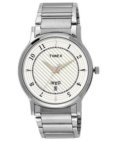Timex Classics Analog Silver Dial Men's Watch - TI000R422 - Bharat Time Style