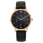 TITAN Workwear Watch with Black Dial Leather Strap - NR2652WL01