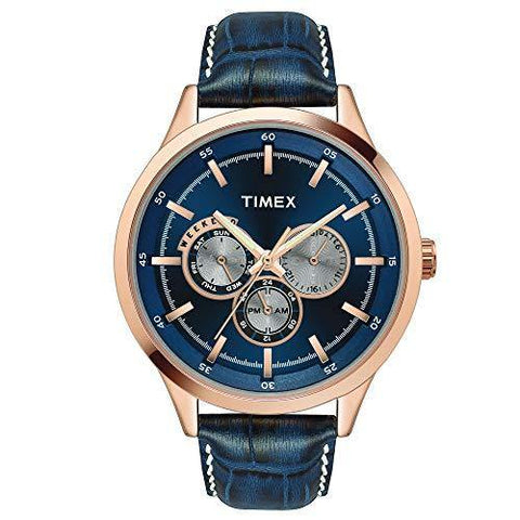 Timex Analog Blue Dial Men's Watch - TW000T310 - Bharat Time Style
