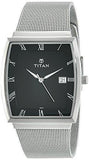 Titan Analog Black Dial Men's Watch-NK90076SM01W / NK90076SM01W - Bharat Time Style