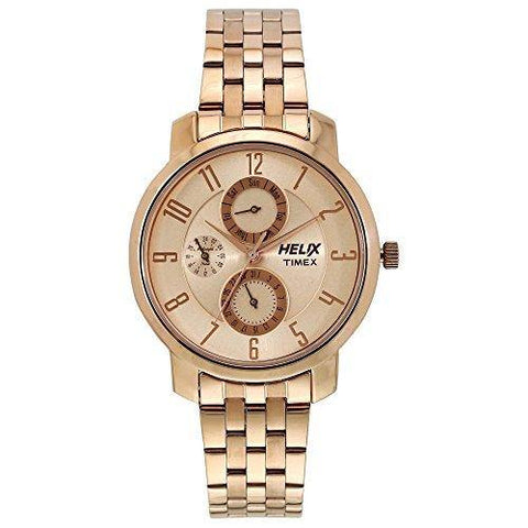 Helix Analog Beige Dial Women's Watch-TW032HL17 - Bharat Time Style
