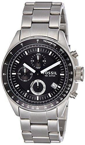 Fossil Decker Chronograph Analog Black Dial Men's Watch - CH2600IE - Bharat Time Style