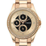 Timex Krystal Multifunction Analog Beige Dial Women's Watch-TWEL13003 - Bharat Time Style