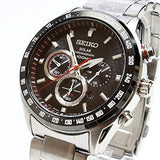 Seiko Analog Black Dial Men's Watch - SSC579P1 - Bharat Time Style