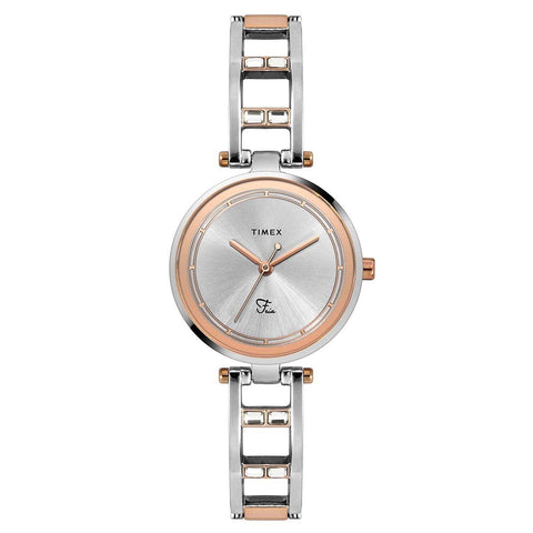 Timex Fria Analog Silver Dial Women's Watch-TWEL15301 - Bharat Time Style