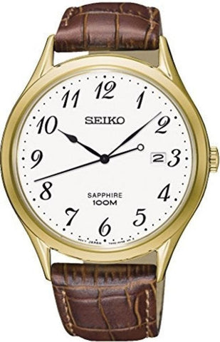 Seiko Analog White Dial Men's Watch - SGEH78P1 - Bharat Time Style