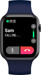 Fire-Boltt Ring Bluetooth Calling Smartwatch with SpO2 & 1.7” Metal Body - BSW005 (Blue) - Bharat Time Style