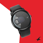 Fastrack Coke Analog Black Dial Men's Watch - 3260NP01
