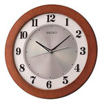 Seiko Analog 18 cm X 25 cm Wall Clock - QXA743ZN (Brown, With Glass) - Bharat Time Style