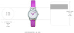 Fastrack Fits and Forms Analog White Dial Women's Watch - 6088SL01