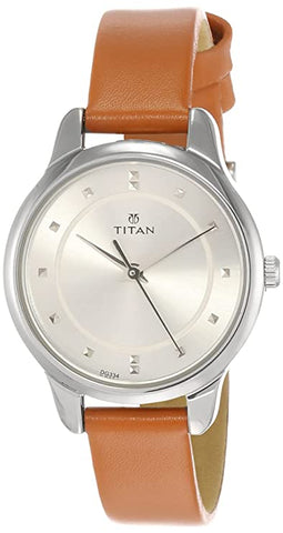 Titan Ladies Neo-Ii Analog Silver Dial Women's Watch - 2481SL06