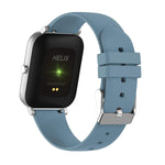 Helix Full Touch Fitness Smart Watch with HRM, BP, Oxygen Monitor, Music, Camera Control, Message and Call Notification Digital Black Dial Unisex-Adult Watch-TW0HXW102T - Bharat Time Style