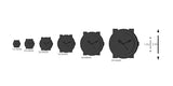 Titan Men's Contemporary Multi Function Work Wear Water Resistant Wrist Watch - 1702NM01