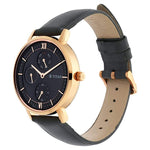 TITAN Workwear Watch with Black Dial Leather Strap - NR2652WL01