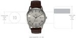 Titan Modern Bandhan Analog Silver Dial Unisex's Watch - 15842481SL01