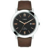 Timex Long Last-Ten Year Battery Life Analog Black Dial Men's Watch-TWEG17806