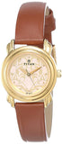 Titan Analog Gold Dial Women's Watch - 2534YL04