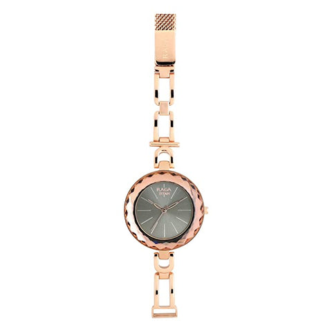 Titan Raga Facets Analog Black Dial Women's Watch - 95122WM01