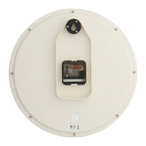 Seiko Ivory Dial Round Plastic Wall Clock (Golden, 12 x 12 Inches) - QXA744GN - Bharat Time Style
