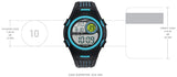 Sonata Digital Grey Dial Men's Watch - 77072PP02