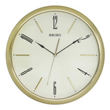 Seiko Fibre Wall Clock(,Golden, 12 Inch X 12 Inch) - QXA725GN - Bharat Time Style