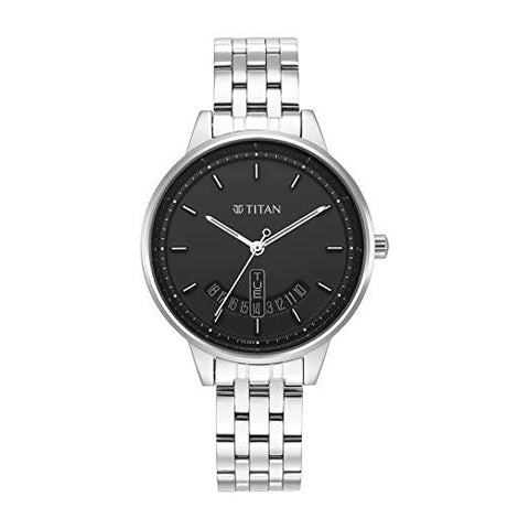 Titan Analog Black Dial Women's Watch- 2648SM03 - Bharat Time Style