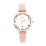 Raga Viva Watch with White Dial & Brass Strap - 2666WL01 - Bharat Time Style