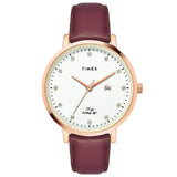 Timex Long Last-Ten Year Battery Life Analog Silver Dial Women's Watch-TWEL12908