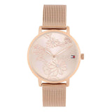 Tommy Hilfiger Womens Dial Metallic Analogue Watch - NBTH1781922 (Beige_Free Size) - Bharat Time Style
