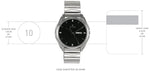 Titan Karishma Analog Black Dial Men's Watch - 1578SM04