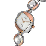 Timex Fria Analog Off White Dial Women's Watch-TWEL15002