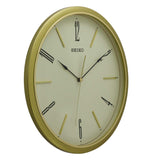 Seiko Fibre Wall Clock(,Golden, 12 Inch X 12 Inch) - QXA725GN - Bharat Time Style