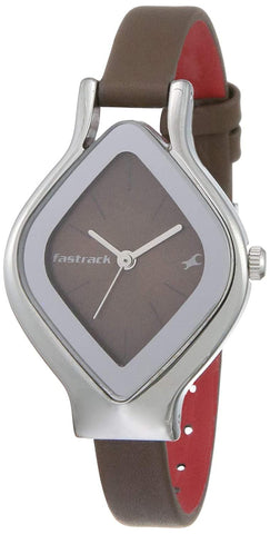 Fastrack Analog Brown Dial Women's Watch NM6109SL02/NN6109SL02 - Bharat Time Style