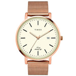 Timex Long Last-Ten Year Battery Life Analog Beige Dial Men's Watch-TWEG17708