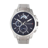 Tommy Hilfiger Metallic Multi-Function Blue Dial Men's Watch (NBTH1791348, Free Size) - Bharat Time Style