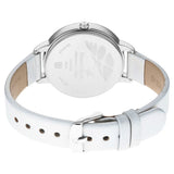 GLITCH SILVER DIAL SILVER LEATHER STRAP WATCH 6234SL01
