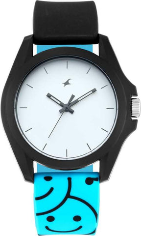 Fastrack 68011PP06 Tees Analog Watch - For Men & Women - Bharat Time Style