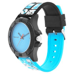 ARCADE - BLUE DIAL SILICONE STRAP WATCH 68013PP01