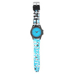 ARCADE - BLUE DIAL SILICONE STRAP WATCH 68013PP01