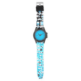 ARCADE - BLUE DIAL SILICONE STRAP WATCH 68013PP01