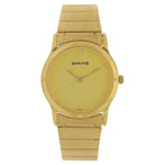Sonata Analog Round Champagne Dial Golden Stainless Steel Strap Watch For Men-NM7023YM02 - Bharat Time Style