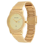 Champagne Dial Golden Stainless Steel Strap Watch 7023YM08