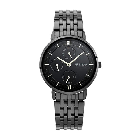 Titan Neo Analog Black Dial Women's Watch - 2652NM01