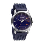 Sonata Smart Plaid Analog Blue Dial Men's Watch 77107SP05W/NN77107SP05W