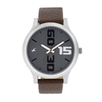 Fastrack Bold Analog Grey Dial Men's Watch NM38051SL05/NN38051SL05 - Bharat Time Style