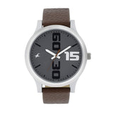 Fastrack Bold Analog Grey Dial Men's Watch NM38051SL05/NN38051SL05 - Bharat Time Style